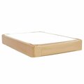 Howard Elliott King Boxspring Faux Leather Metallic Gold Cover Only 243-771